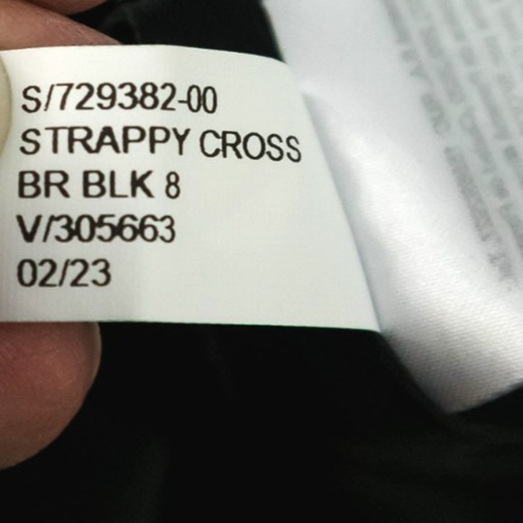 Banana Republic Plus Size 20 Black Misa Halter Cross Neck Sleeveless Midi Dress - Picture 7 of 8